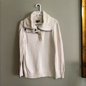 LAUREN JEAN CO .Vintage sweter zíper And brooch XL